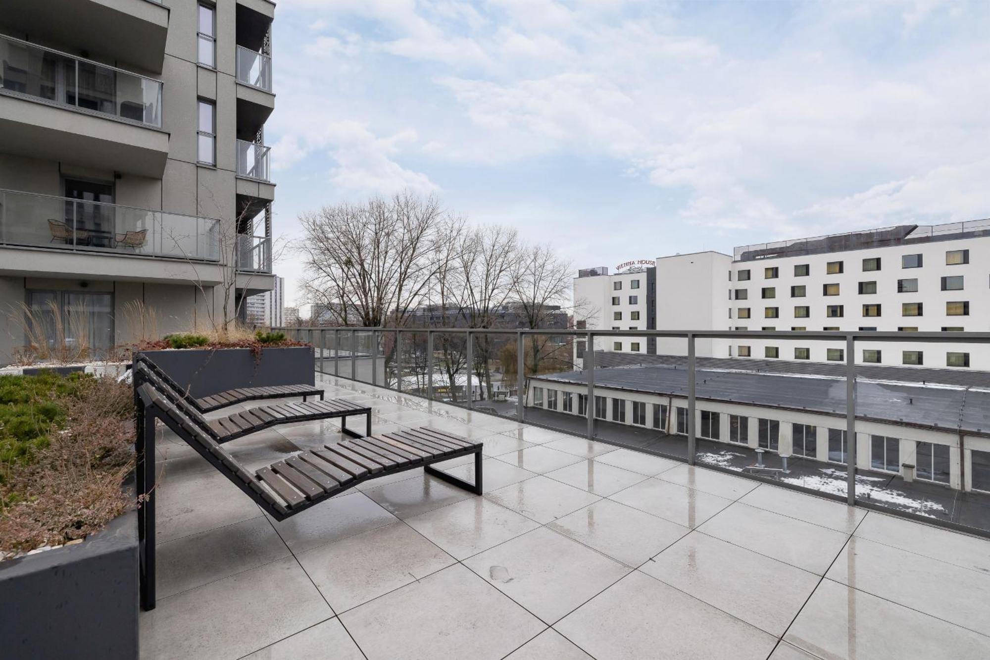 Exclusive Apartment In Katowice With Balcony, Parking, Gym And Sauna By Noclegi Renters 外观 照片