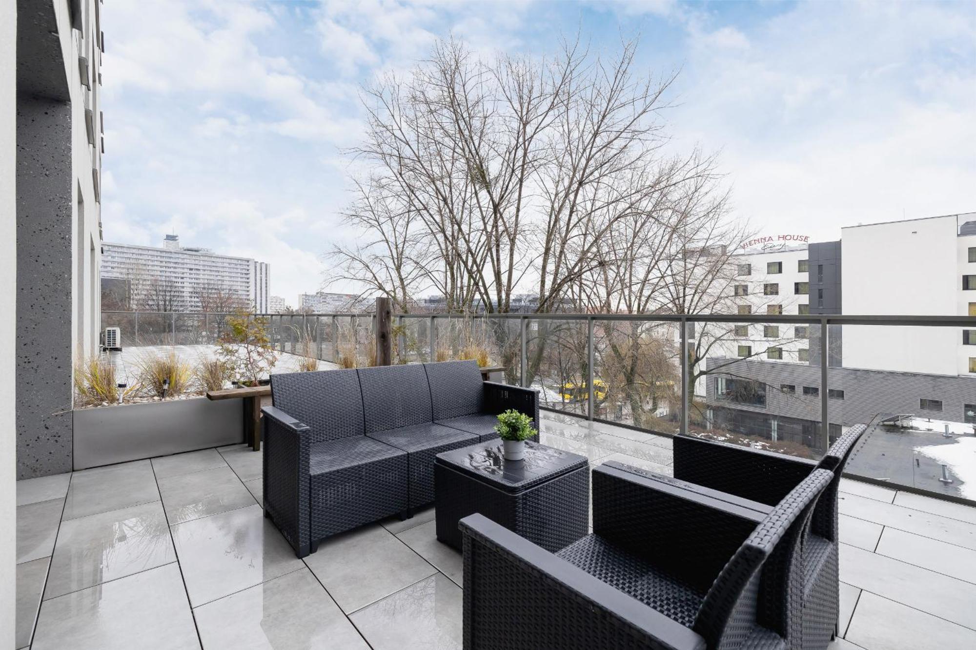Exclusive Apartment In Katowice With Balcony, Parking, Gym And Sauna By Noclegi Renters 外观 照片