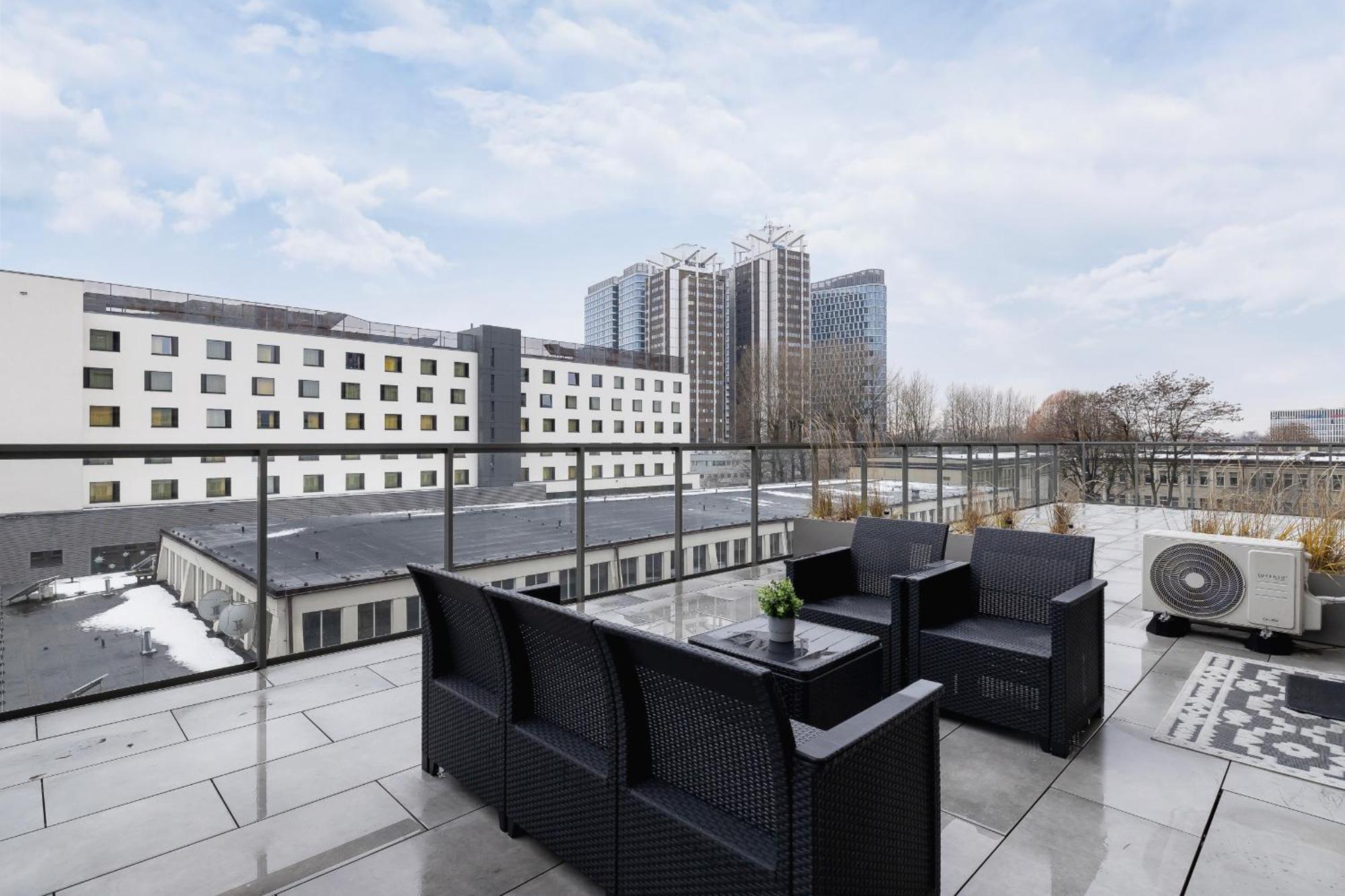 Exclusive Apartment In Katowice With Balcony, Parking, Gym And Sauna By Noclegi Renters 外观 照片